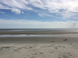 East Beach on St. Simons Island. Low tide.