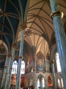 St. John's ceiling. Impressive!