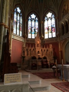 Part of the Cathedral of St. John the Baptist