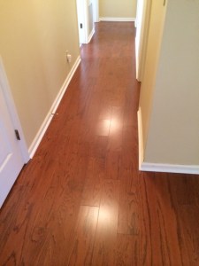 Hallway floor
