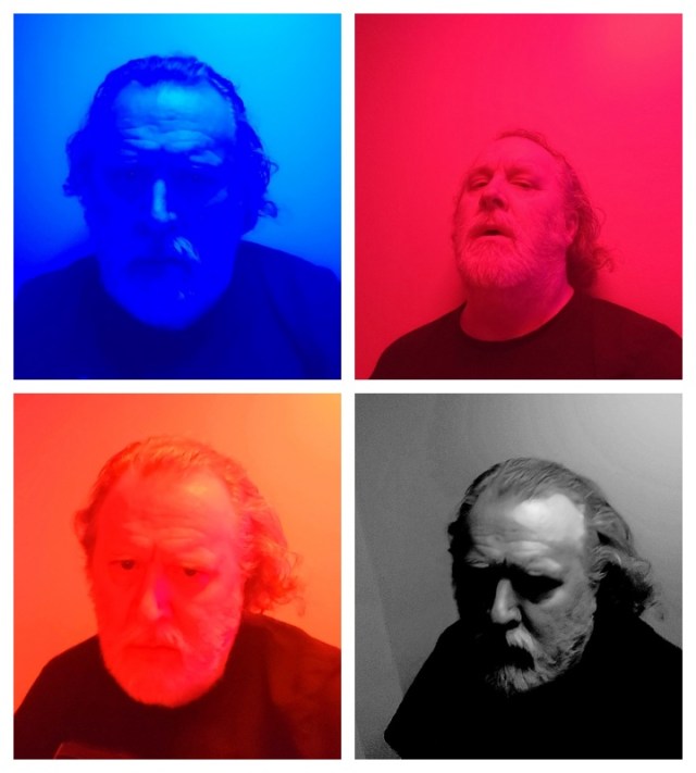 An "Artsy" collage of Scott C. Holstad in Ultracolor!